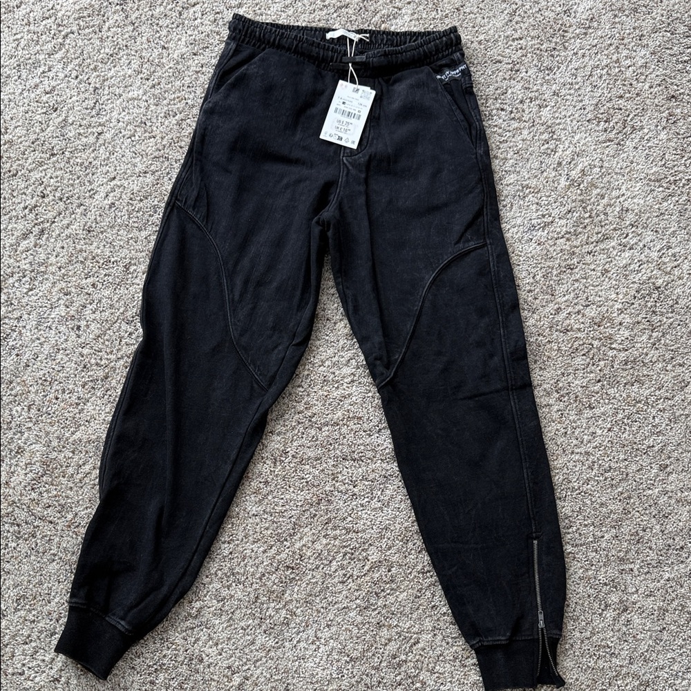 Zara Charcoal Knit Pants